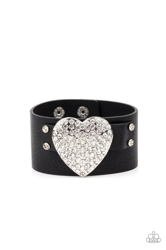 Flauntable Flirt Black Urban Bracelet