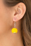 Summer Breezin' Yellow Necklace