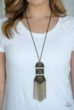 Tassel Tycoon Brass Necklace