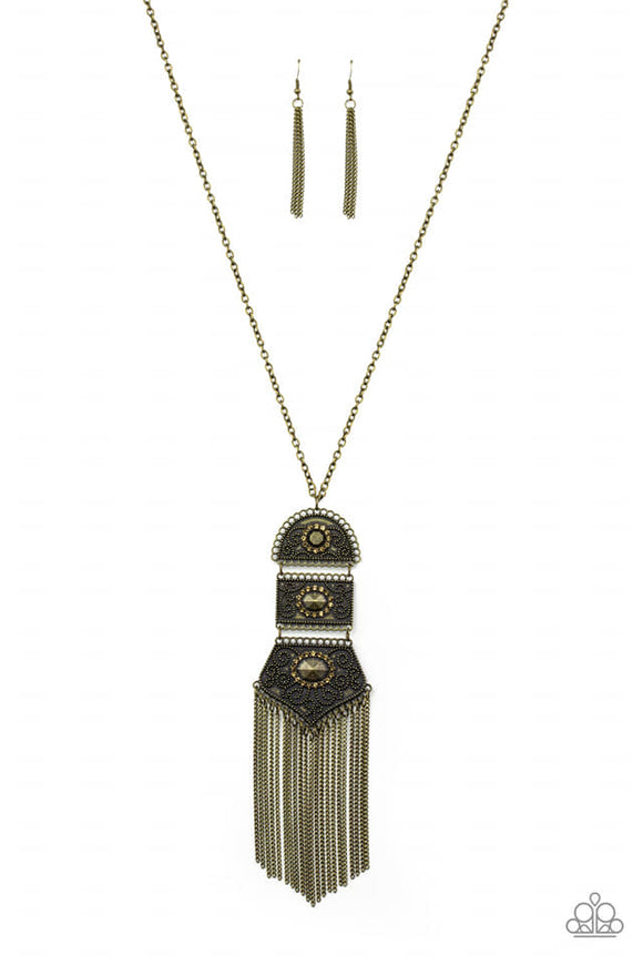 Tassel Tycoon Brass Necklace