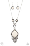 Majestic Mountaineer White Necklace