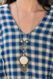 Majestic Mountaineer White Necklace