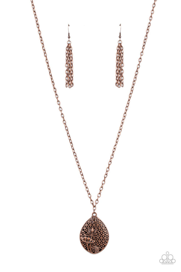 Wearable Widflower Cooper Necklace